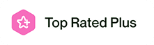 Upwork Top Rated Plus Badge